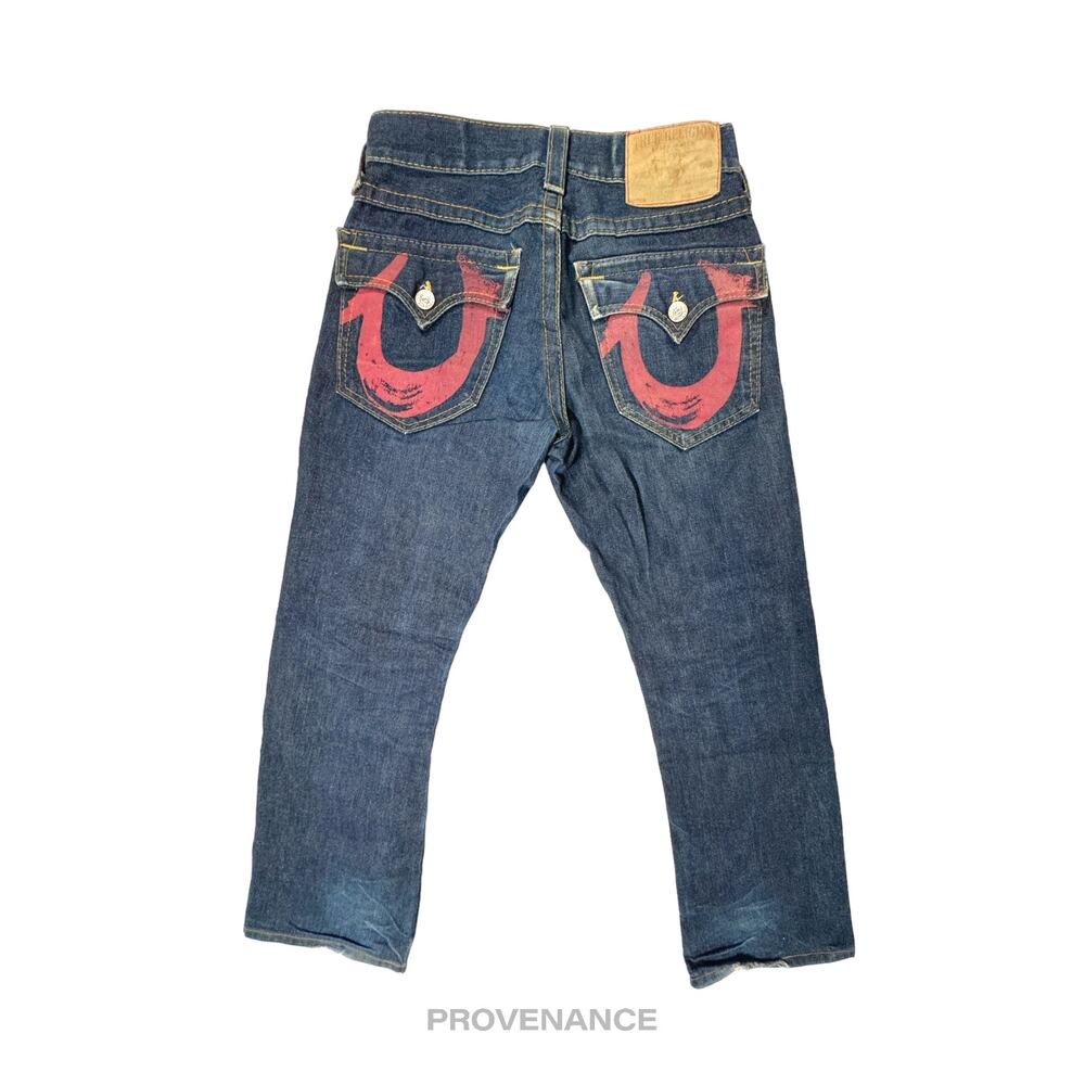 🔴 True Religion Blue Denim Jeans - Red - 29